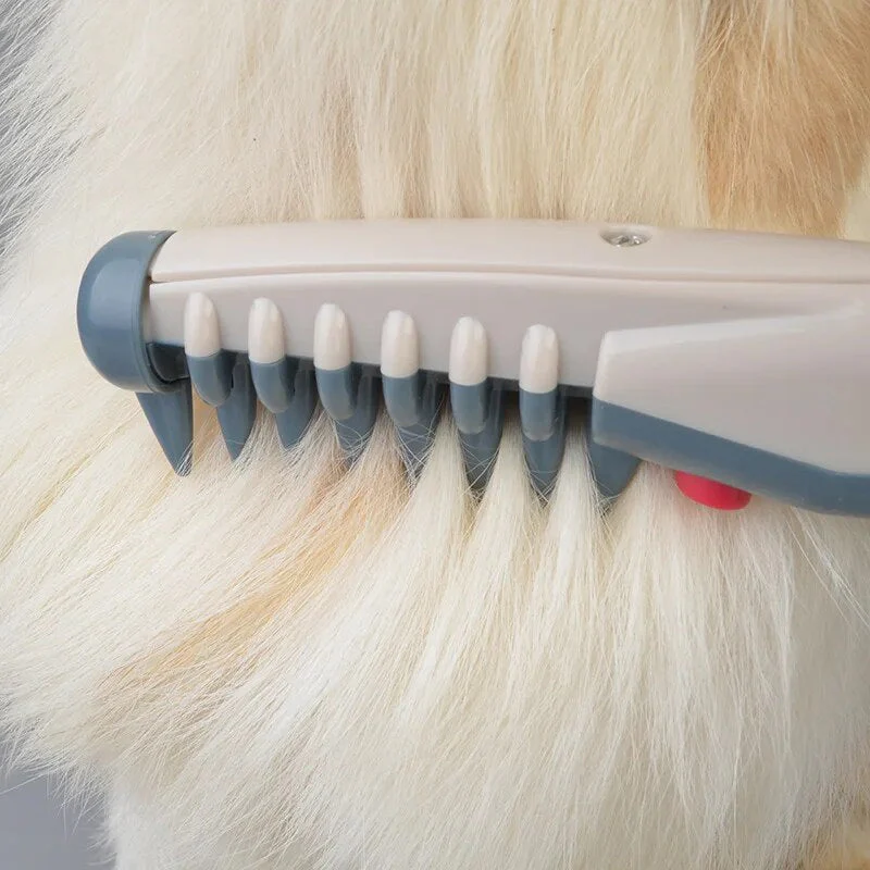 PurrTrim elektrische trimschaarschaar voor huisdieren | Snoerloos en oplaadbaar | Stil en geschikt voor dikke vachten | Precieze en comfortabele vachtverzorging - Image 3