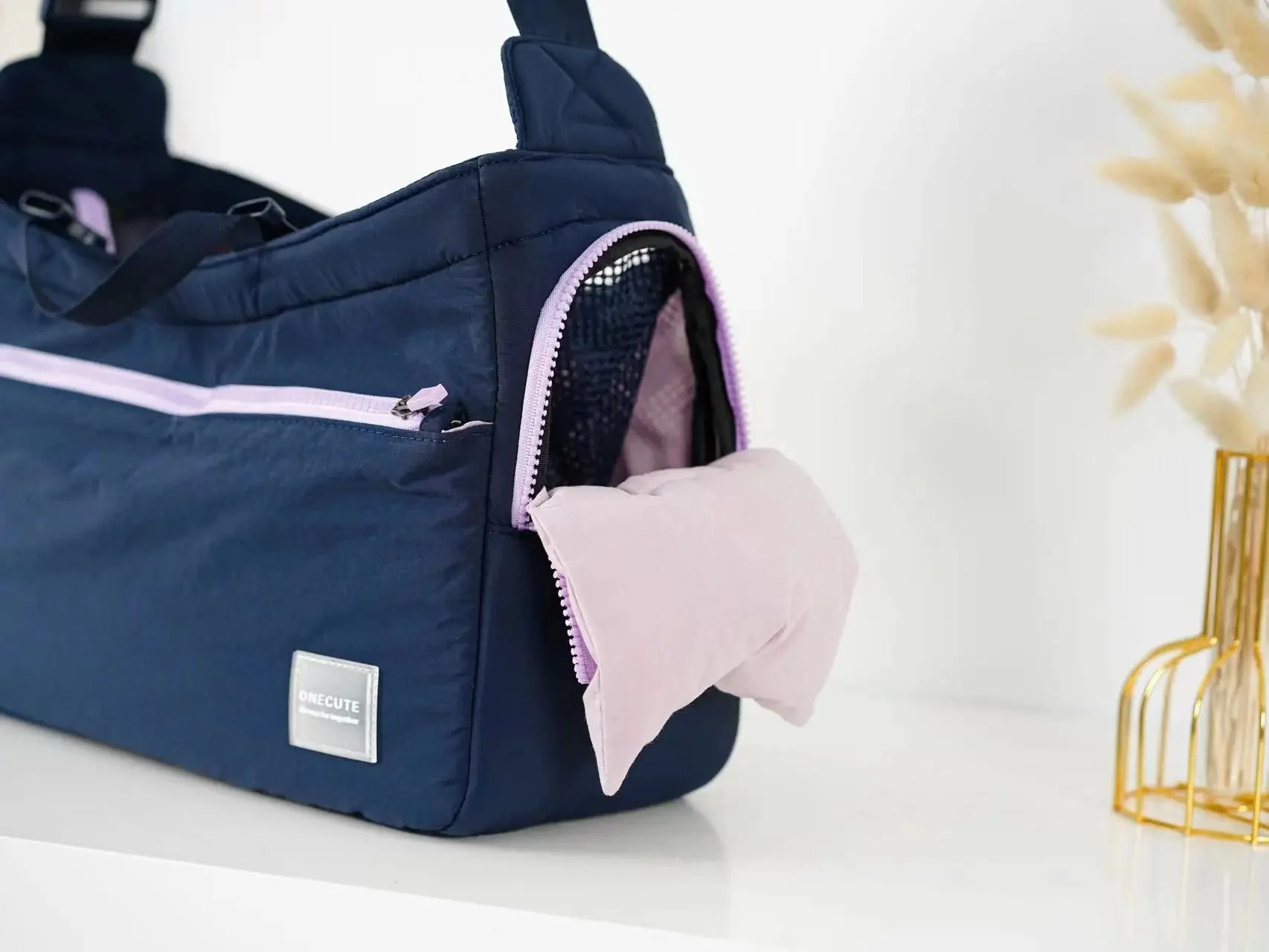PurrVoyage draagtas voor huisdieren | Comfortabele en veilige transporttas | Winddicht | Meerdere vakken | Geschikt voor reizen en wandelen - Image 4