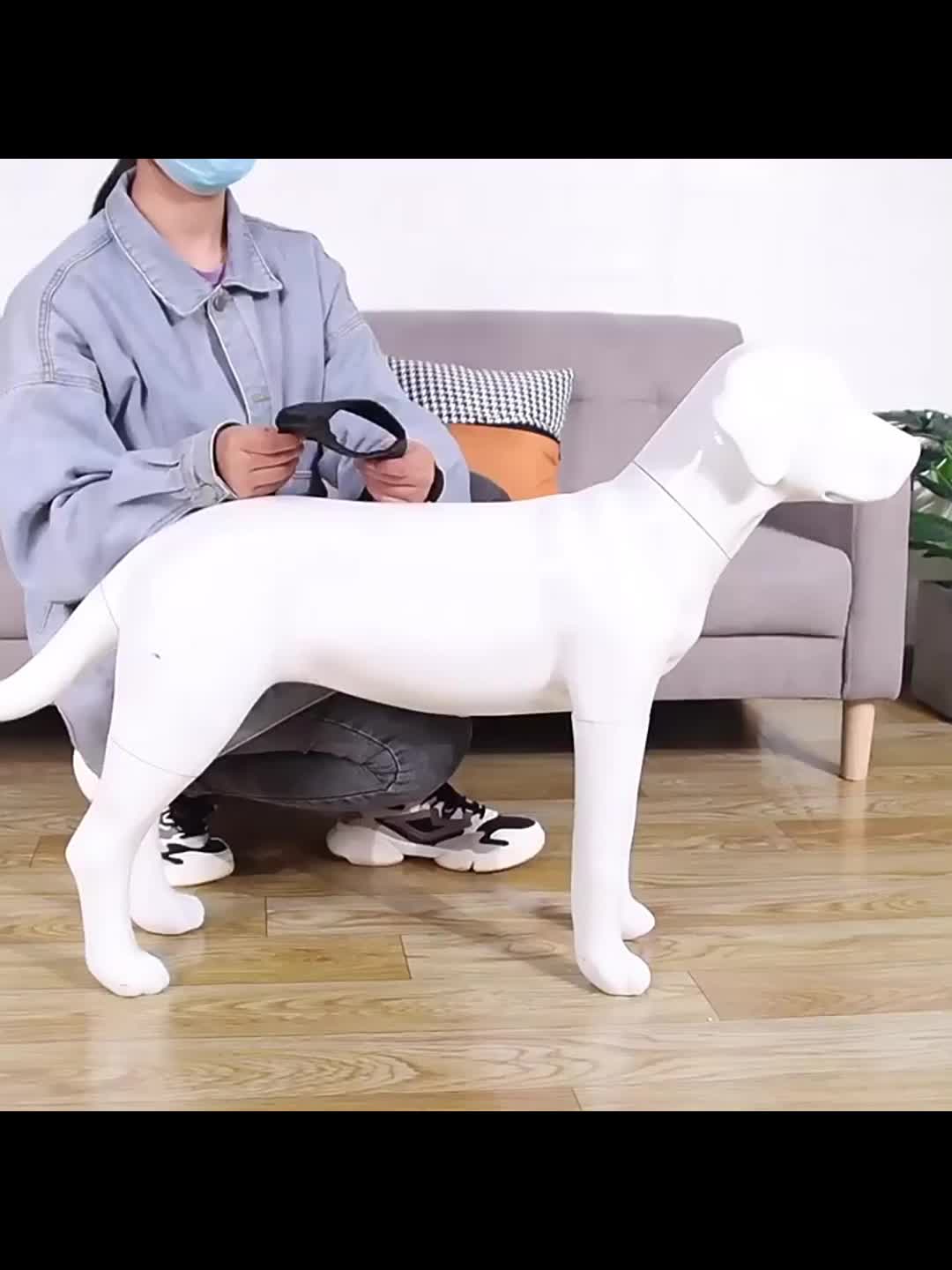 Verstelbare nylon hondenmuilkorf | Comfortabel en lichtgewicht | Geschikt voor kleine en grote honden | Ademend en veilig bij verzorging - Image 11