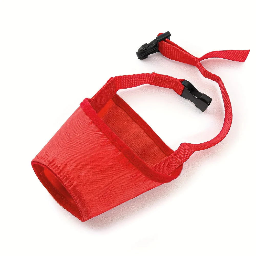 Verstelbare nylon hondenmuilkorf | Comfortabel en lichtgewicht | Geschikt voor kleine en grote honden | Ademend en veilig bij verzorging - Image 5