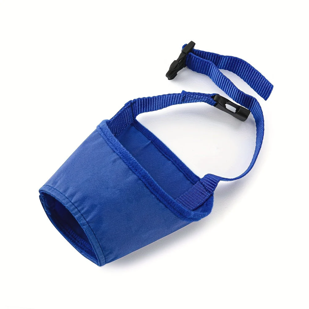 Verstelbare nylon hondenmuilkorf | Comfortabel en lichtgewicht | Geschikt voor kleine en grote honden | Ademend en veilig bij verzorging - Image 7