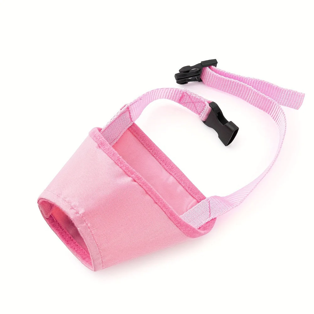 Verstelbare nylon hondenmuilkorf | Comfortabel en lichtgewicht | Geschikt voor kleine en grote honden | Ademend en veilig bij verzorging - Image 9