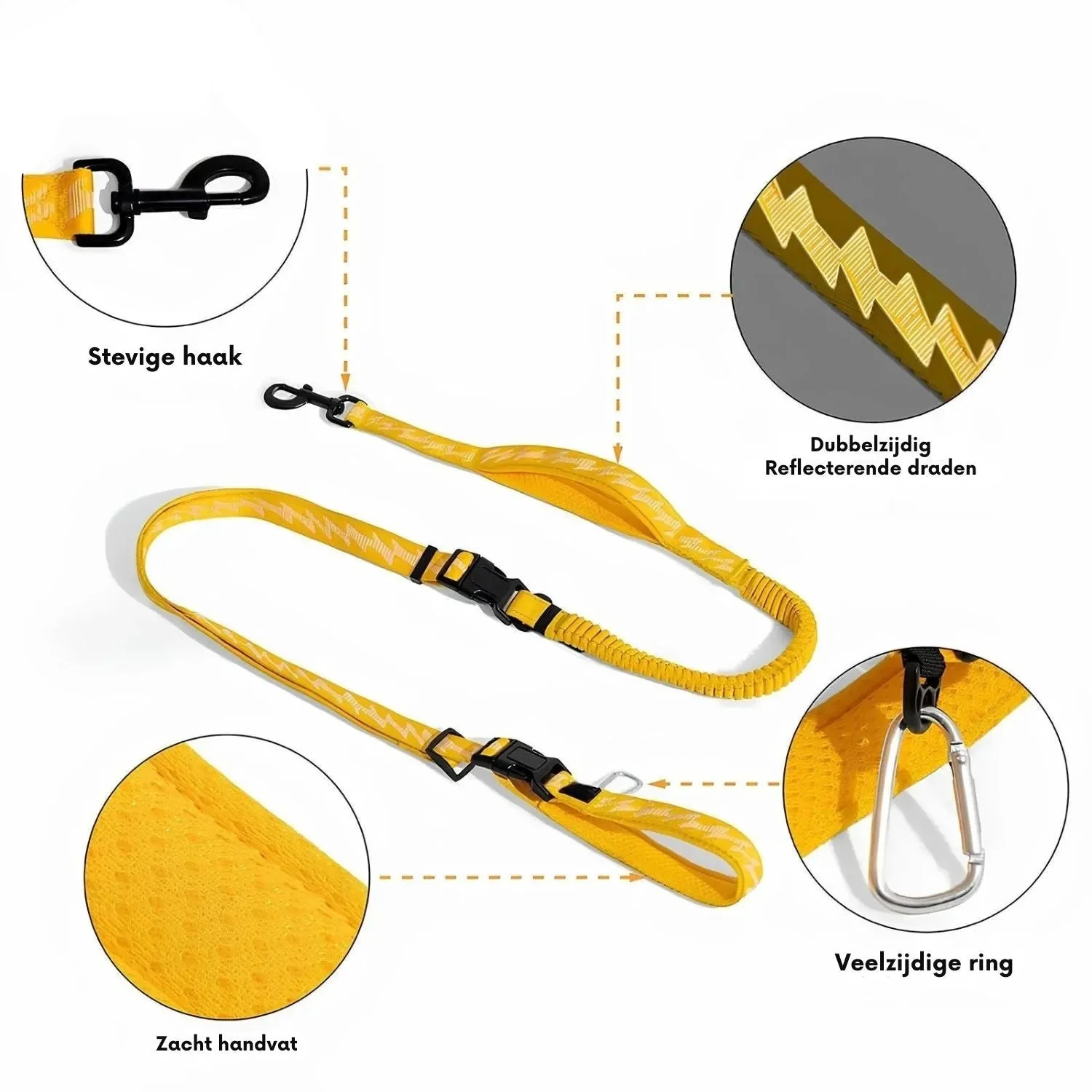 ReflectaWalk Lead | Duurzame Dubbelzijdige Riem voor Grote Honden - Image 19