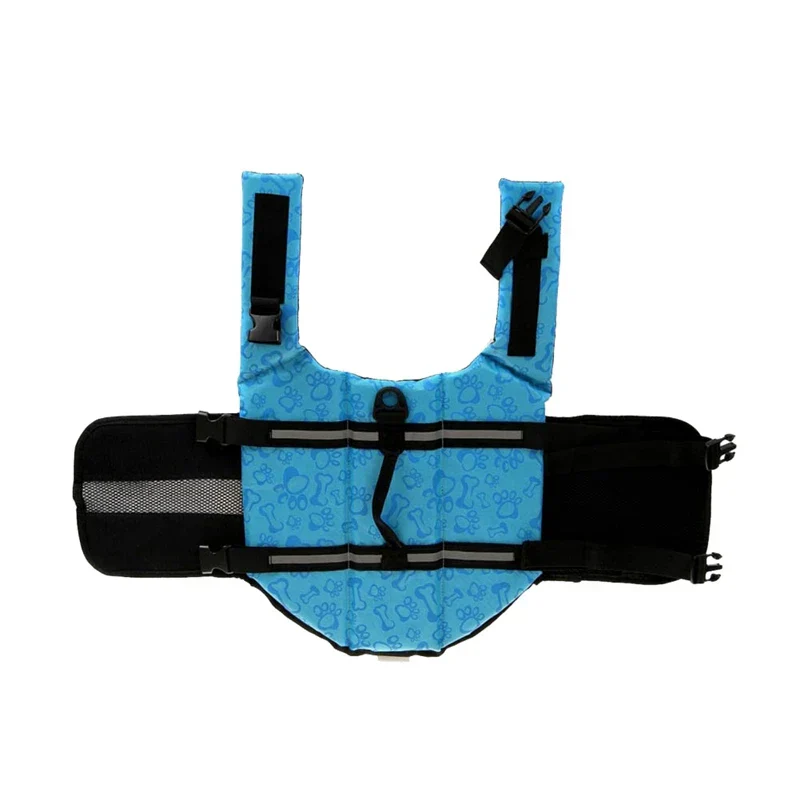 Reflecterend Hondenzwembestendig Veiligheidsvest | Ademend Polyester Mesh | Reflecterende Strepen | Veilige Nylon Pasvorm | Geschikt voor Lente en Zomer | Snelle Bevestiging voor Waterplezier - Image 3