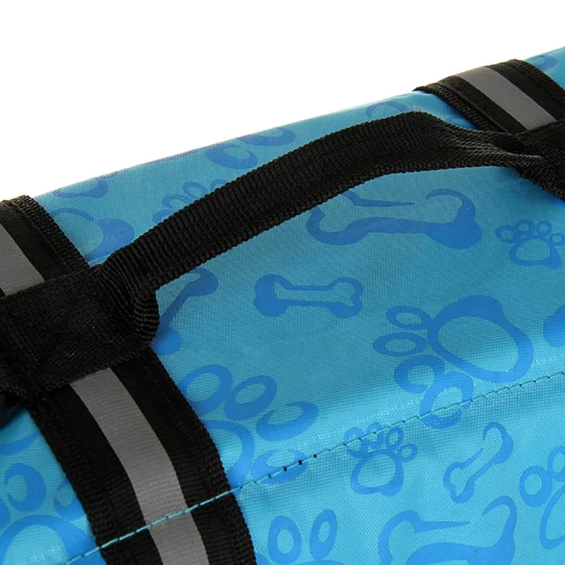 Reflecterend Hondenzwembestendig Veiligheidsvest | Ademend Polyester Mesh | Reflecterende Strepen | Veilige Nylon Pasvorm | Geschikt voor Lente en Zomer | Snelle Bevestiging voor Waterplezier - Image 5