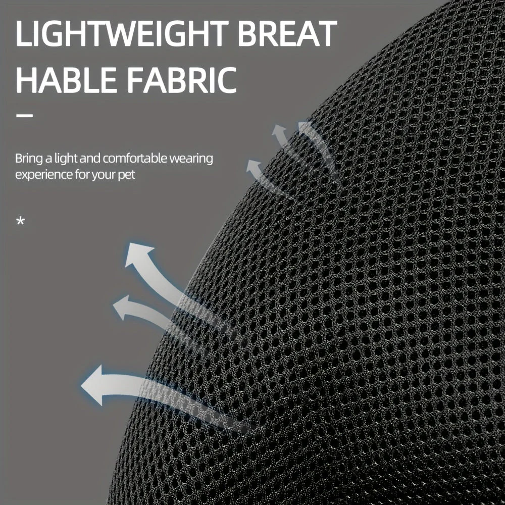 Reflecterend kattenharnas met riem | Ademend mesh materiaal | Verstelbaar ontwerp | Voor training en wandelen | Extra zichtbaarheid in het donker | Geschikt voor alle kattenmaten - Image 9