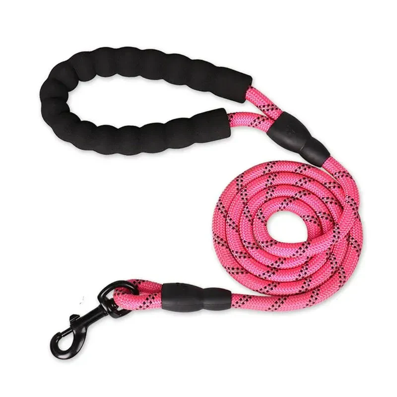 Reflecterende Veiligheidslijn | Zware Honden | Comfortabele Grip | Waterbestendig Nylon | Voor Wandelingen in Alle Seizoenen - Image 10