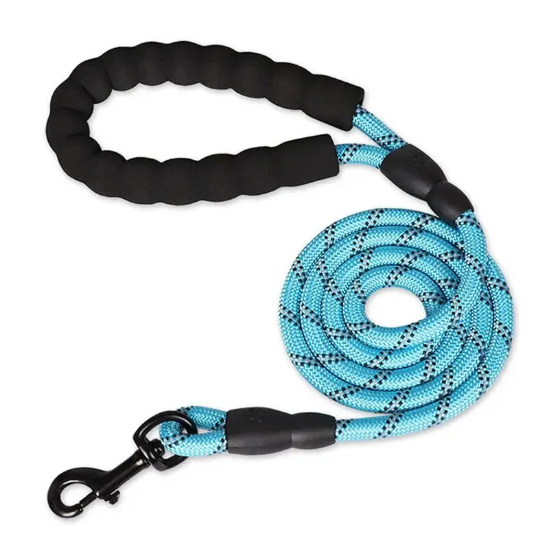 Reflecterende Veiligheidslijn | Zware Honden | Comfortabele Grip | Waterbestendig Nylon | Voor Wandelingen in Alle Seizoenen - Image 8