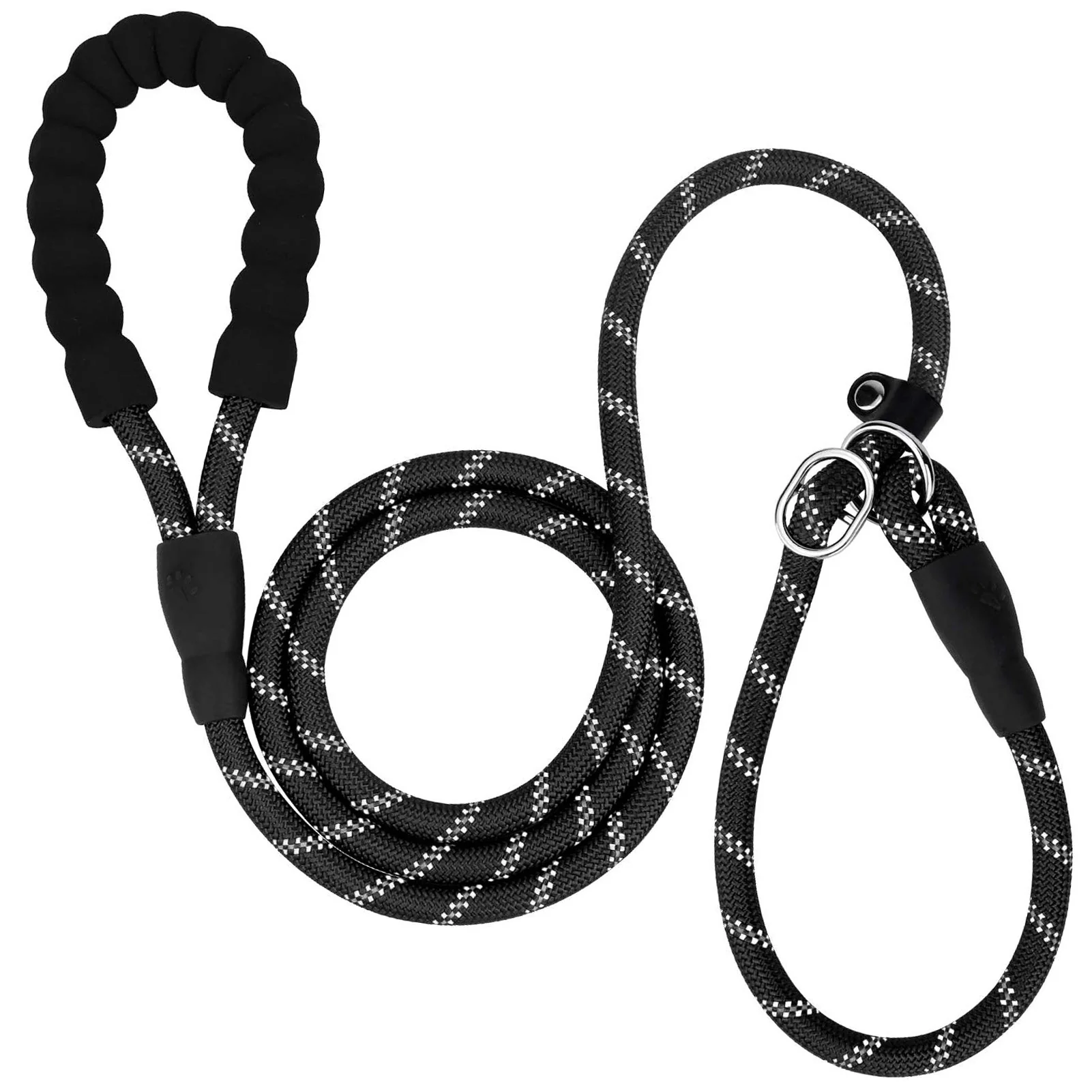 Reflecterende hondenriem nylon | Gevoerde handgreep | Verstelbaar | Duurzaam materiaal | Zichtbaarheid bij nacht | Voor training en dagelijks gebruik | Verschillende en | Alle hondenmaten - Image 17
