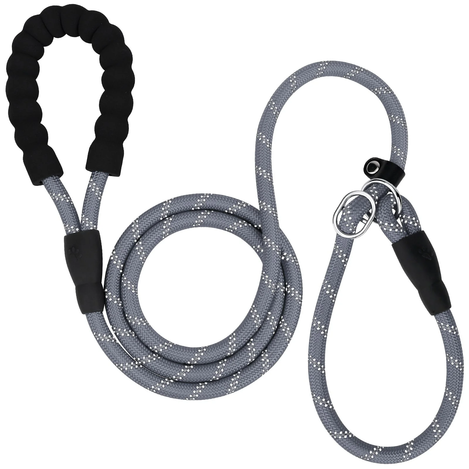 Reflecterende hondenriem nylon | Gevoerde handgreep | Verstelbaar | Duurzaam materiaal | Zichtbaarheid bij nacht | Voor training en dagelijks gebruik | Verschillende en | Alle hondenmaten - Image 9