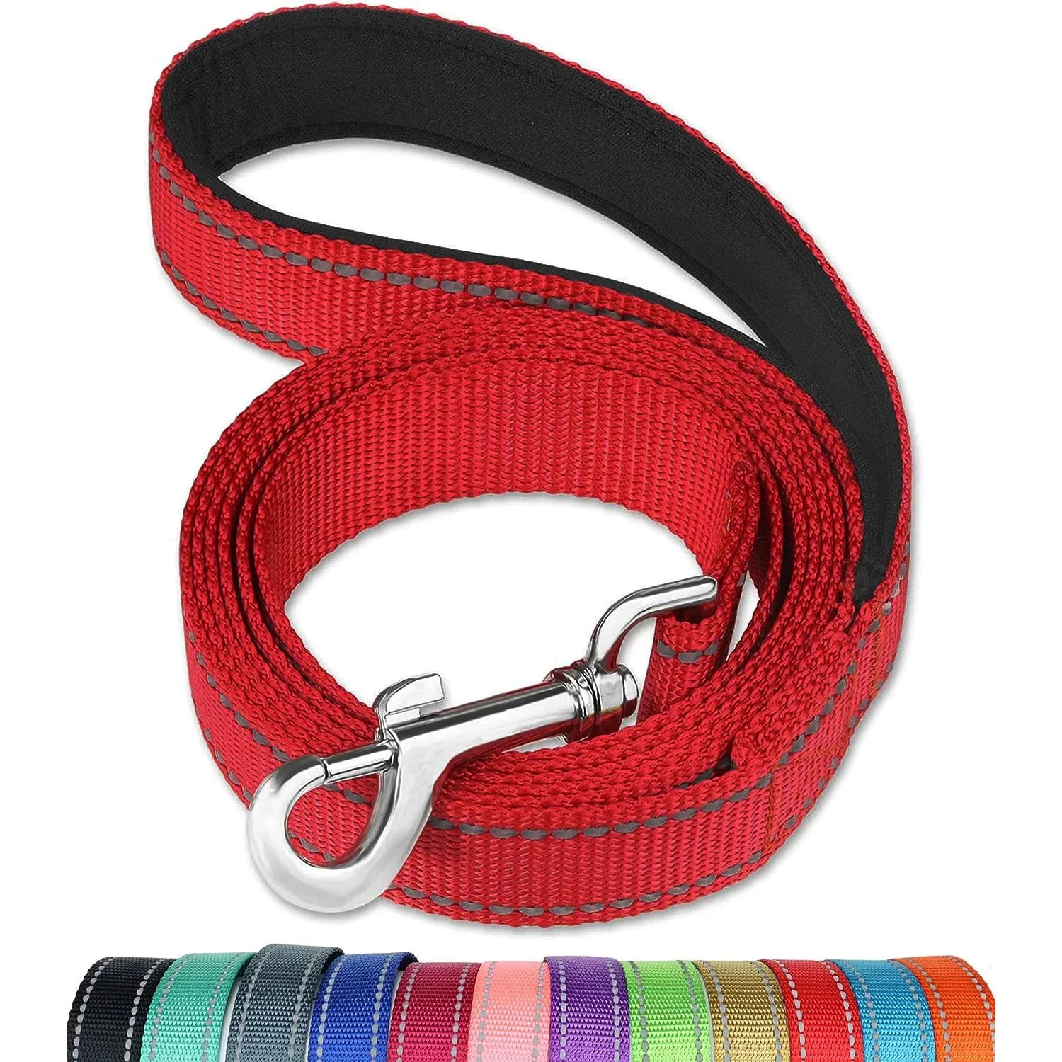 Veilige Reflecterende Riem met Comfortabele Handgreep voor Honden | Duurzaam Polyester | Geschikt voor Alle Weersomstandigheden - Image 10