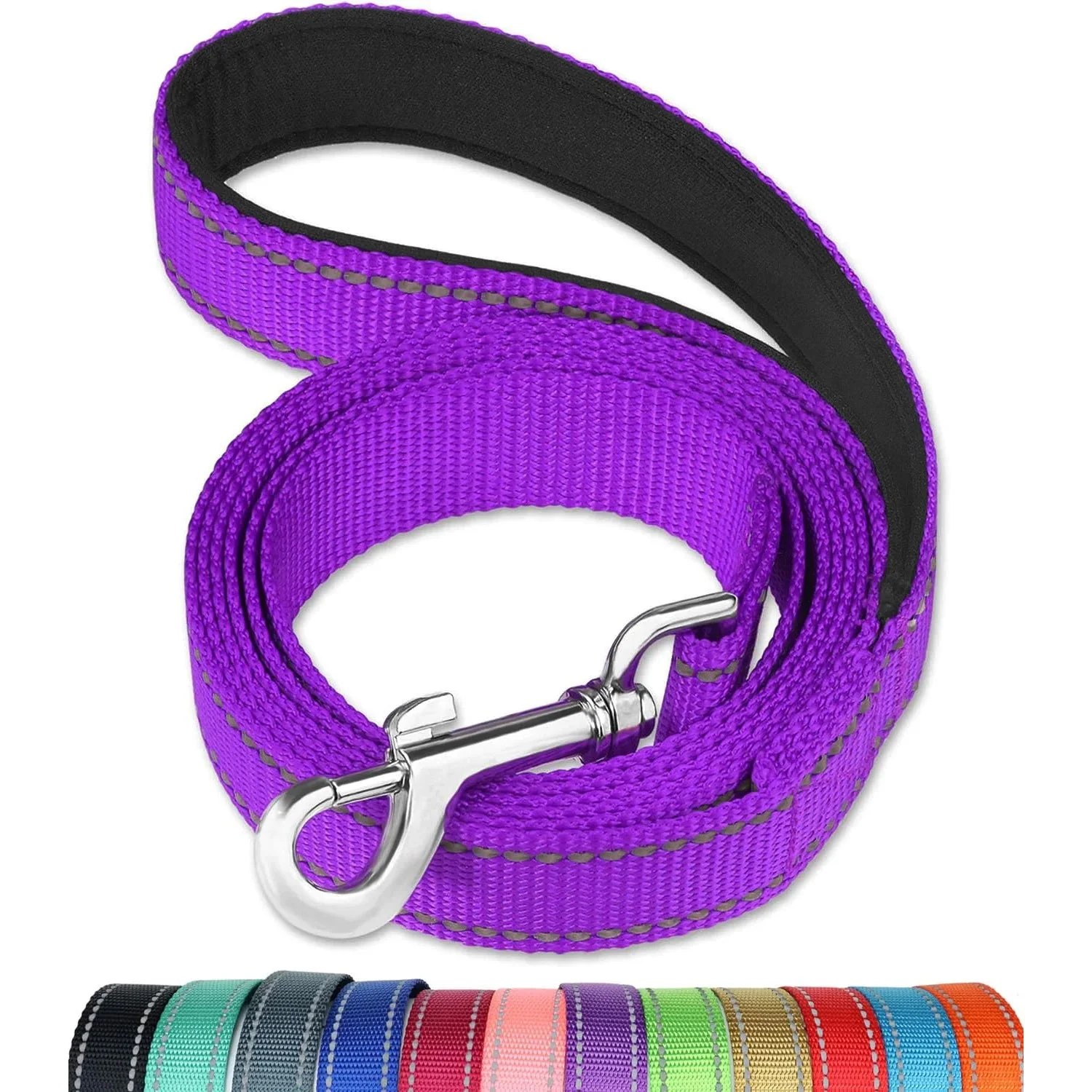 Veilige Reflecterende Riem met Comfortabele Handgreep voor Honden | Duurzaam Polyester | Geschikt voor Alle Weersomstandigheden - Image 7