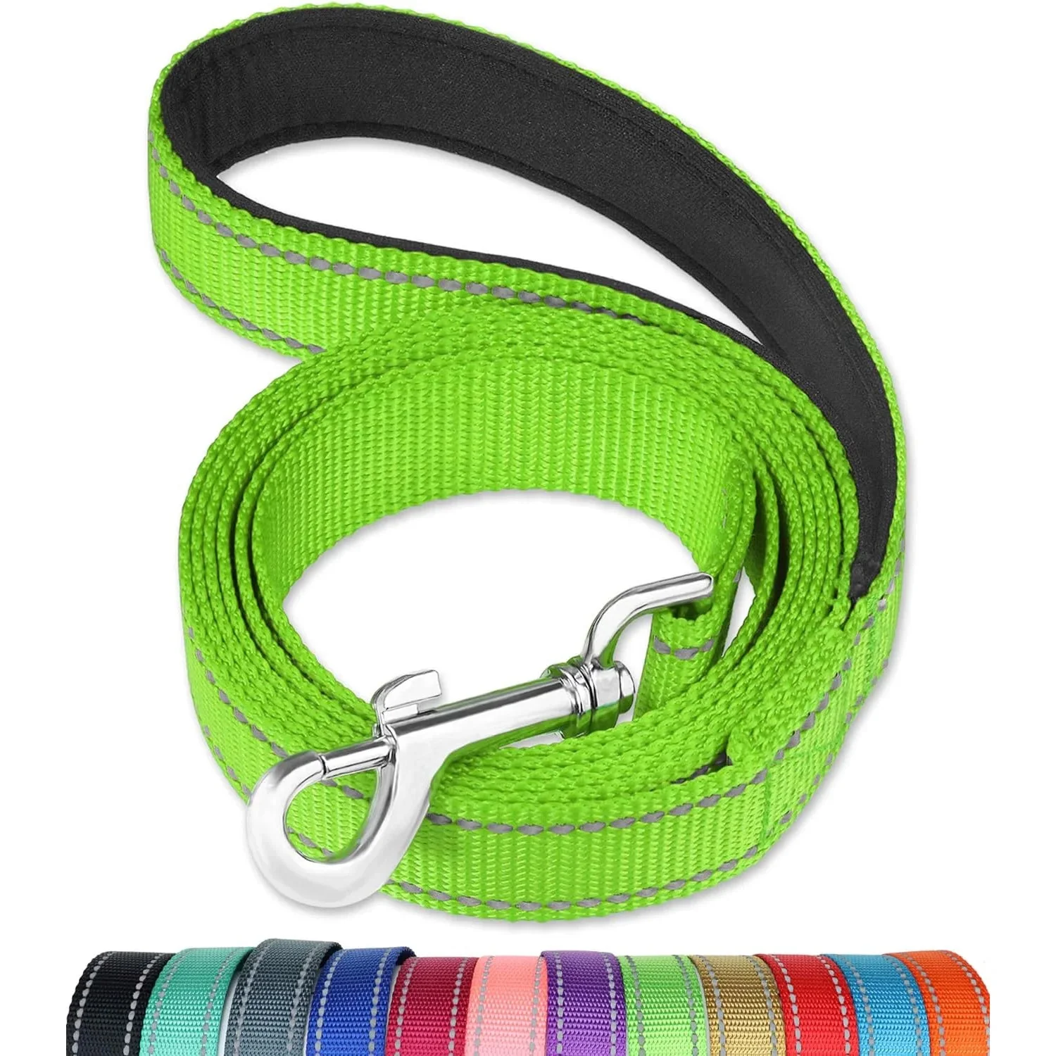 Veilige Reflecterende Riem met Comfortabele Handgreep voor Honden | Duurzaam Polyester | Geschikt voor Alle Weersomstandigheden - Image 8