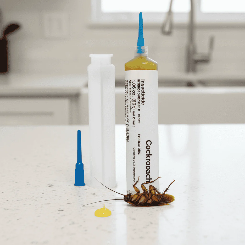 RoachGuard Gel | Effectieve Kakerlakbestrijding Binnen & Buiten | Fast Werkend Zonder Geur | Lange Bescherming | Precieze Toepassing | Indoxacarb Formule | Geen Zichtbare Resten | Ideaal voor Huis & Horeca