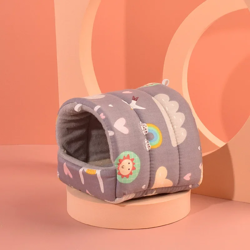Hamster Hangmat | Cavia Huisje | Kleine Dieren Kooi Accessoire | Chinchilla Bed | Kunststof Knaagdier Verstopplek - Image 12