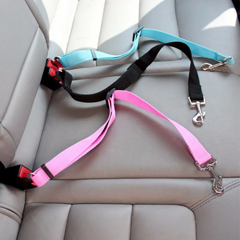 SafeRide Veiligheidsriem voor Huisdieren | Verstelbaar Nylon met Zinklegering Clip | Geschikt voor Honden en Katten | Meerdere Kleuren - Image 2