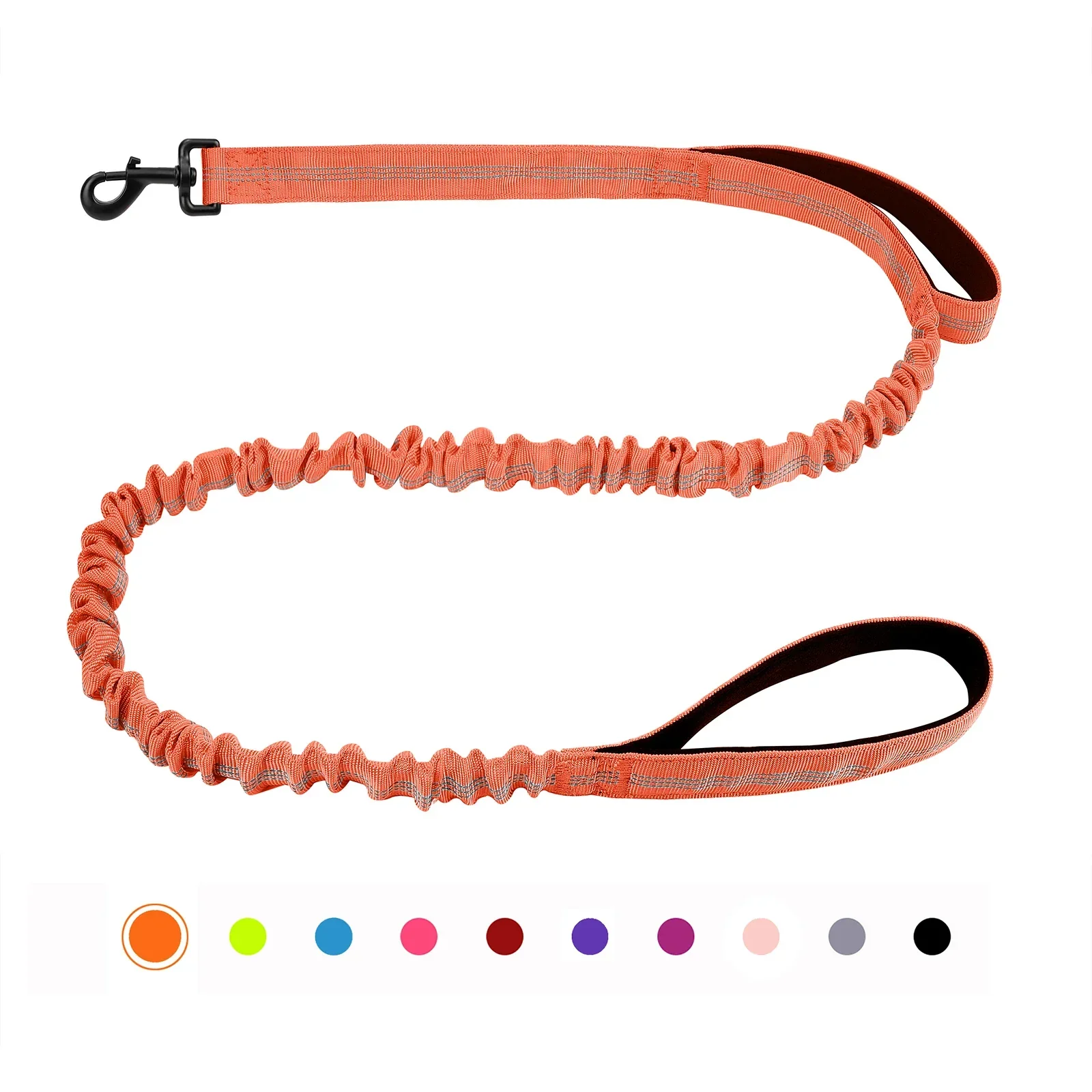 Bungee Hondenriem met Schokdemping en Dubbele Handvatten voor Comfortabele Training en Wandelingen | Geschikt voor Alle Hondengroottes - Image 7