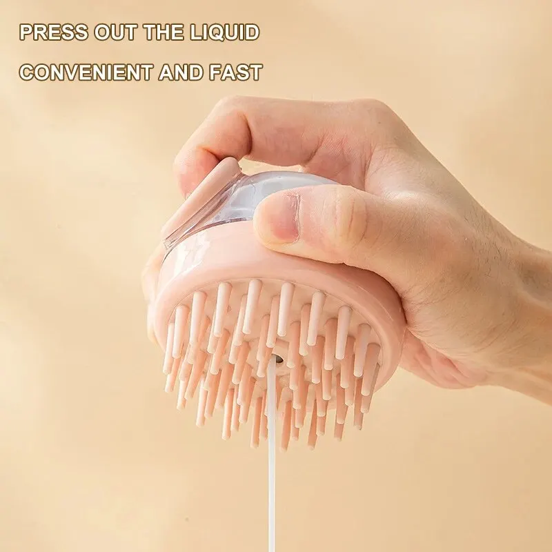 ScrubBuddy | Zachte Siliconen Verzorgingsborstel met Shampoo Dispenser voor Huisdieren | Massagefunctie | Compact Design - Image 4