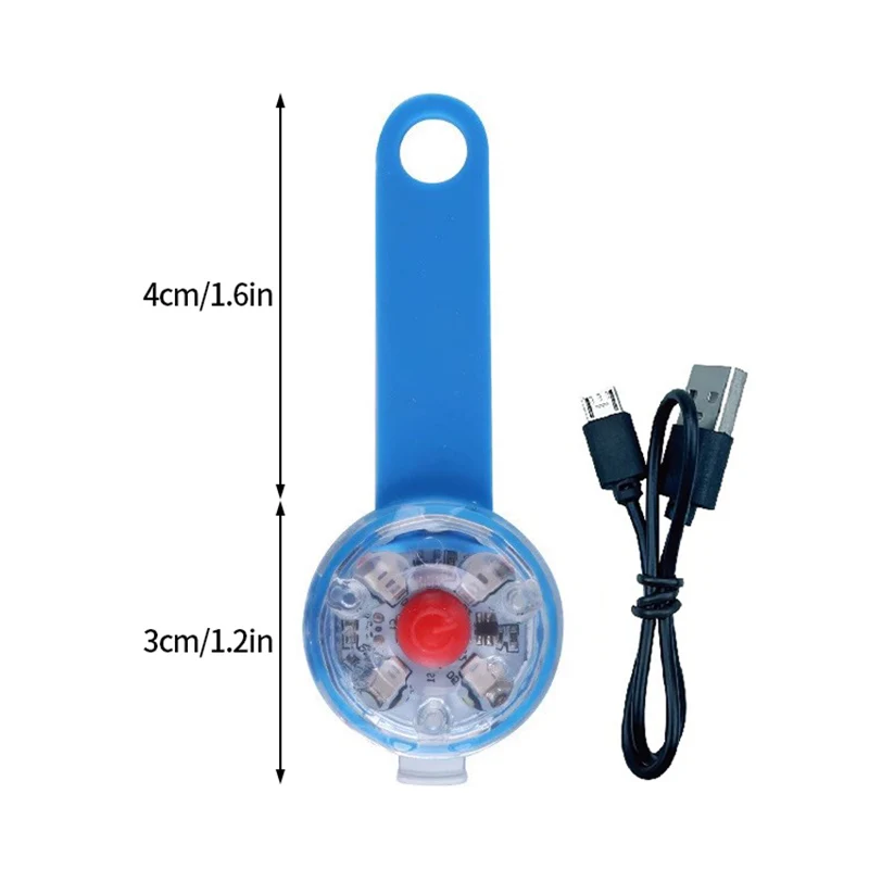 ShinePet Oplaadbare LED Veiligheidshanger met 3 Lichtstanden | Waterbestendig en Lichtgewicht | Ideaal voor Honden en Katten | Beschikbaar in Blauw, Wit & Rood - Image 13