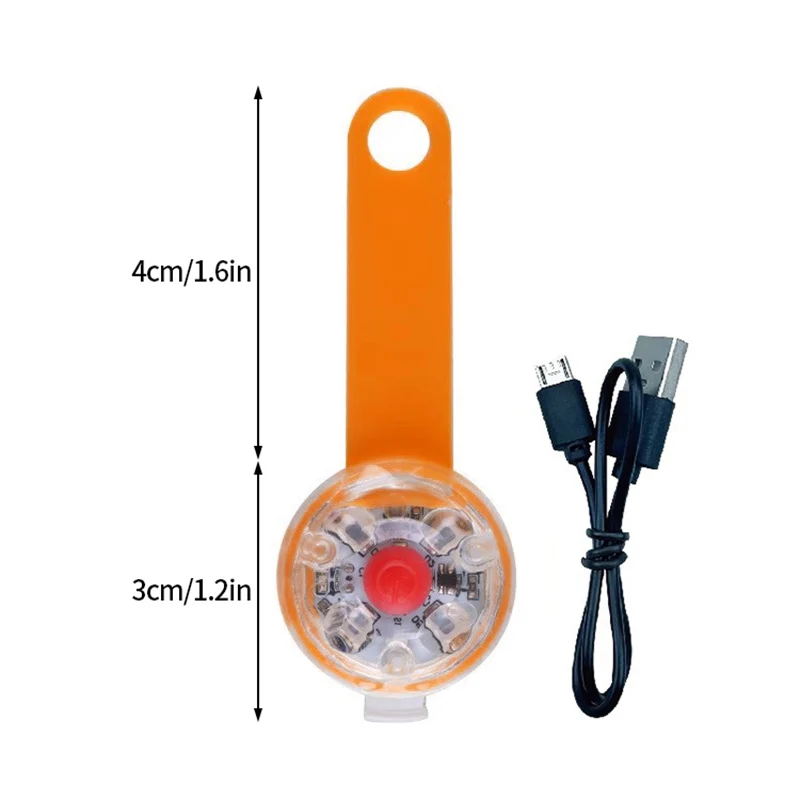 ShinePet Oplaadbare LED Veiligheidshanger met 3 Lichtstanden | Waterbestendig en Lichtgewicht | Ideaal voor Honden en Katten | Beschikbaar in Blauw, Wit & Rood - Image 9