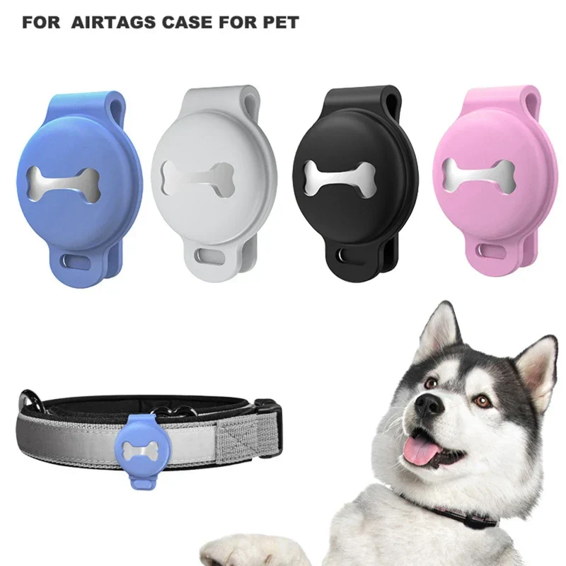 Siliconen Airtag Hoes voor Huisdierhalsband | Weerbestendig en Antislip | Verkrijgbaar in 4 Kleuren | Geschikt voor halsbanden tot 3,5 cm - Image 3