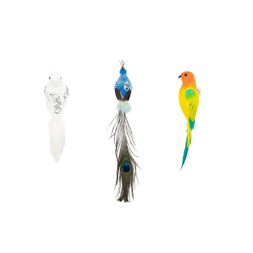 Kattenspeelgoed | Interactieve Pauwenpluim Met Bel | Kunststof Verenstok | Kattenstok | Speeltjes Voor Kittens En Katten | Huisdierbenodigdheden | Veilig En Duurzaam | Simulatie Vogelmotief | Indoor Plezier - Image 13