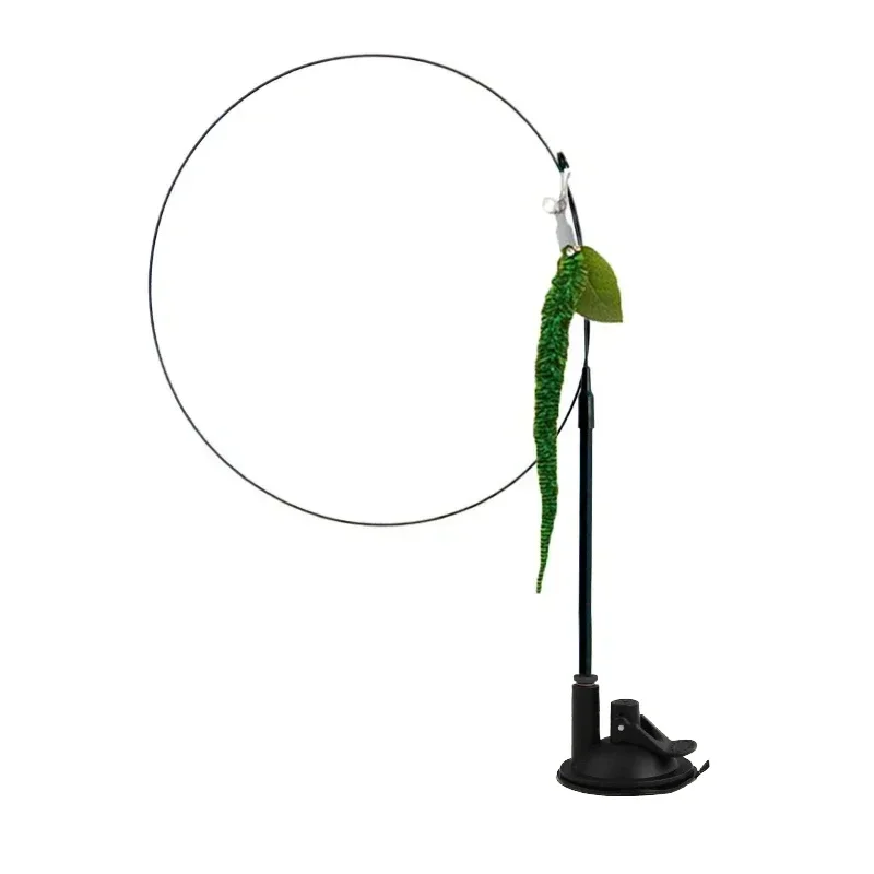 Kattenspeelgoed | Interactieve Pauwenpluim Met Bel | Kunststof Verenstok | Kattenstok | Speeltjes Voor Kittens En Katten | Huisdierbenodigdheden | Veilig En Duurzaam | Simulatie Vogelmotief | Indoor Plezier - Image 22
