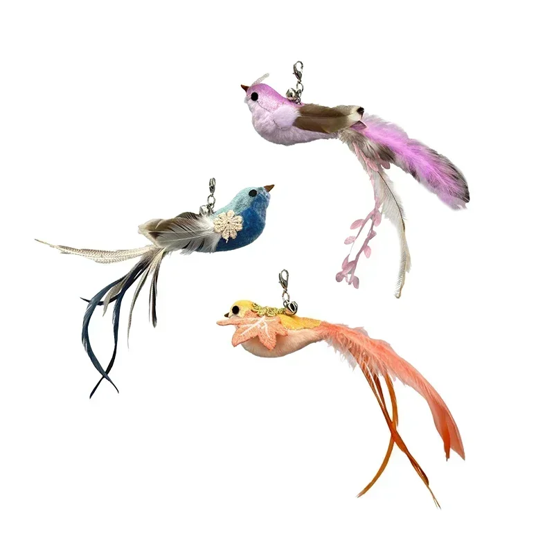 Kattenspeelgoed | Interactieve Pauwenpluim Met Bel | Kunststof Verenstok | Kattenstok | Speeltjes Voor Kittens En Katten | Huisdierbenodigdheden | Veilig En Duurzaam | Simulatie Vogelmotief | Indoor Plezier - Image 51