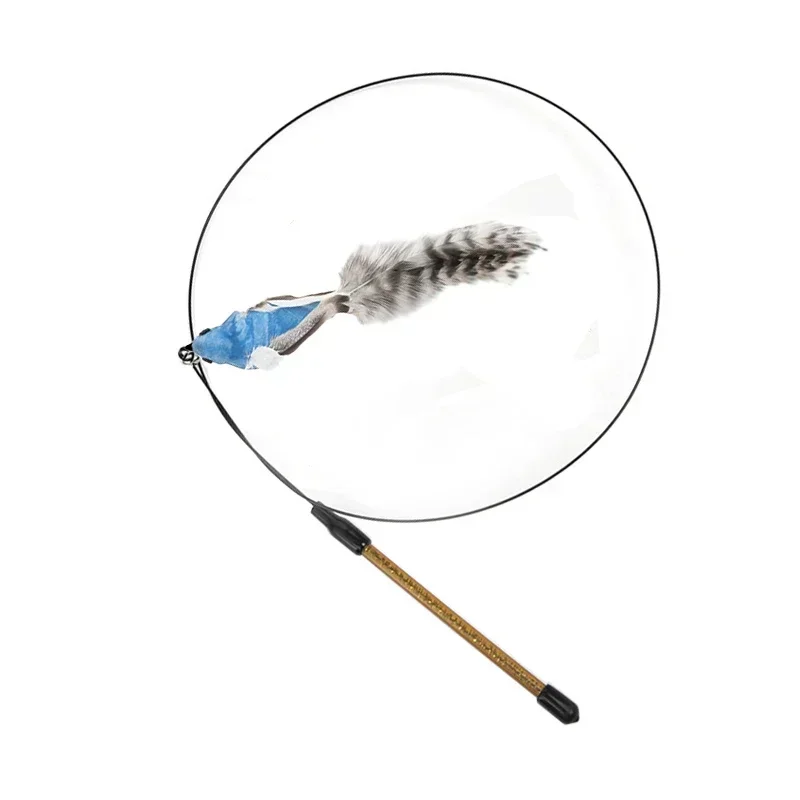 Kattenspeelgoed | Interactieve Pauwenpluim Met Bel | Kunststof Verenstok | Kattenstok | Speeltjes Voor Kittens En Katten | Huisdierbenodigdheden | Veilig En Duurzaam | Simulatie Vogelmotief | Indoor Plezier - Image 54