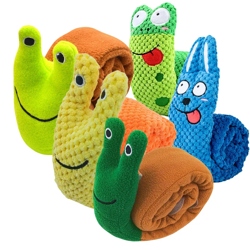 Slakvormige Puzzel Feeder en Snuffelmat voor Honden | Helpt bij Olfactorische Training en Voorkomt Verveling | Voor Kleine tot Middelgrote Honden - Image 3