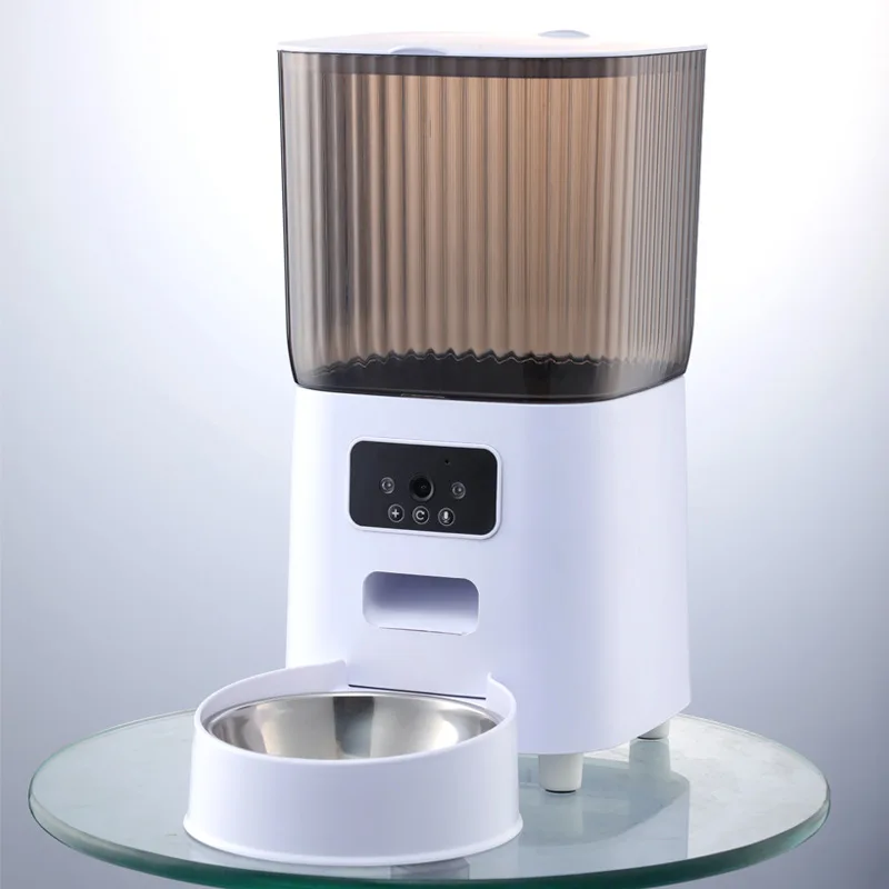 Slimme Voederdispenser 5L voor Katten en Honden | Ingebouwde Camera en Voice Recorder | Bediening via App - Image 9