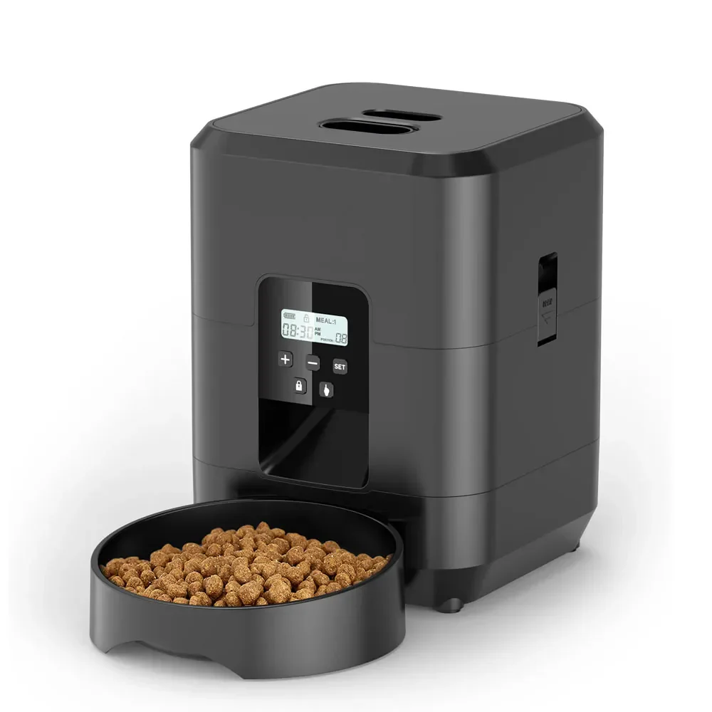 Automatische Voederdispenser met Tijdinstelling voor Honden en Katten | Rustig en Gezond Voeden | WiFi en Knopbediening - Image 7