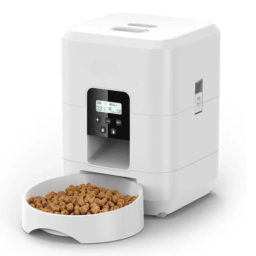 Automatische Voederdispenser met Tijdinstelling voor Honden en Katten | Rustig en Gezond Voeden | WiFi en Knopbediening - Image 8