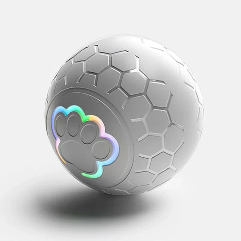 Interactieve LED Bal voor Huisdieren | USB Oplaadbaar, Automatisch Rollend & Stuiterend | Inclusief RGB Verlichting