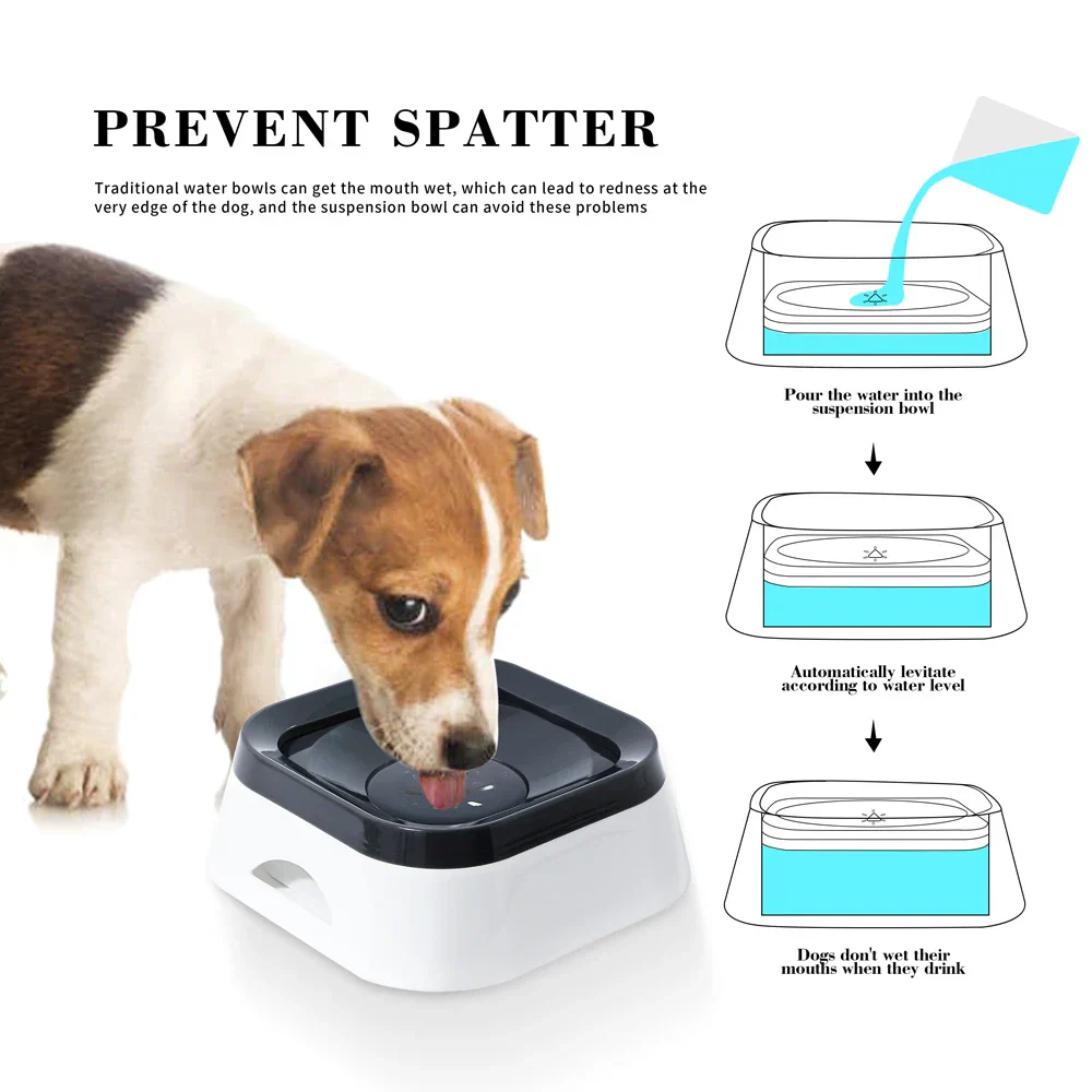 SlurpStop voor honden | Anti-drup en antislip voerbak | Ideaal voor enthousiaste drinkers | Geschikt voor alle formaten honden - Image 3