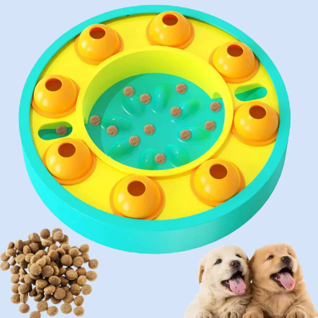 Interactief hondenspeelgoed voor traktaties | Mentale stimulatie en langzaam eten | Duurzaam en veilig puzzelspeelgoed voor honden - Image 2