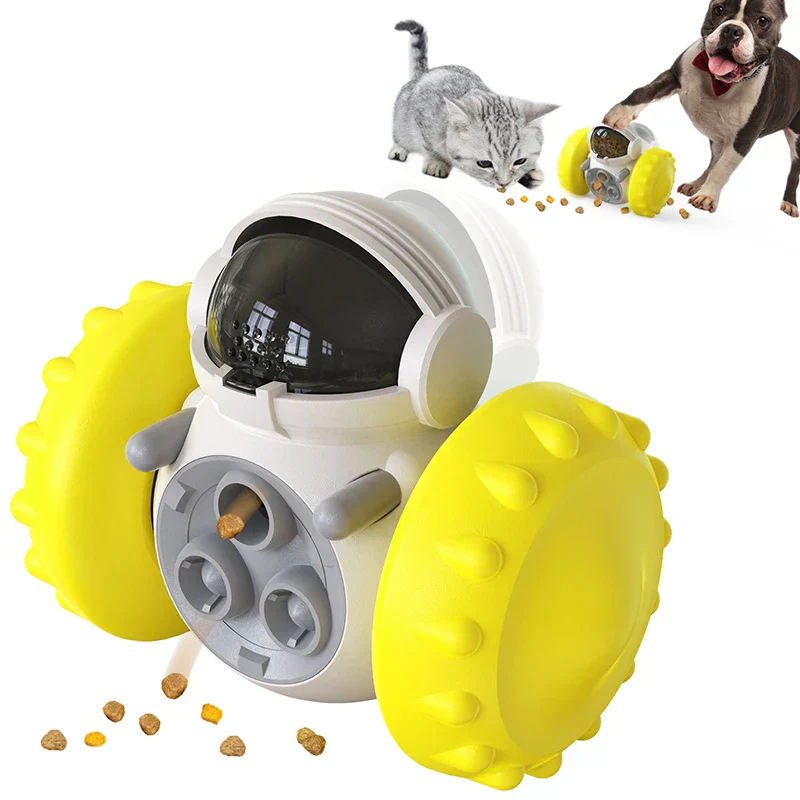 Interactieve SnackTumbler voor Honden en Katten | Stimuleert IQ en Voorkomt Overeten | In Kleuren Turquoise, Groen, Geel, Zwart - Image 8