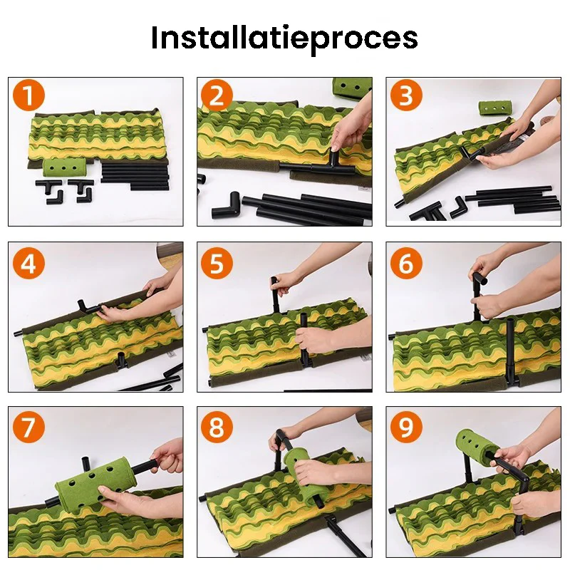 Mat voor Langzaam Voeren | Interactieve Snuffelmat | Mentale Stimulatie | Hondvriendelijk Design | Eenvoudig Schoon te Maken | Bevordert Spijsvertering | Vermindert Verveling | Duurzame Materialen | 58x33x23 cm | Groen - Image 2