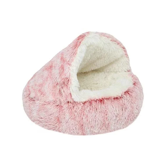 Zelfverwarmend huisdierenbed SnuggleNest | Ultrazacht pluche fleece | Stressverlagend hoogpolig hondenbed en kattenmand | Machinewasbaar | Warmte isolerend - Image 9