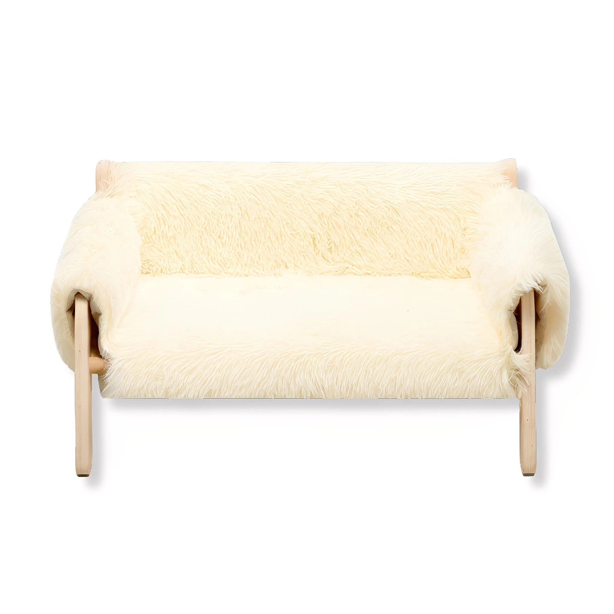 SnugLift | Verhoogd Huisdierbed Hout | Comfortabel Opgevouwen Boven Grond | Duurzaam Huisdierenmeubel - Image 8