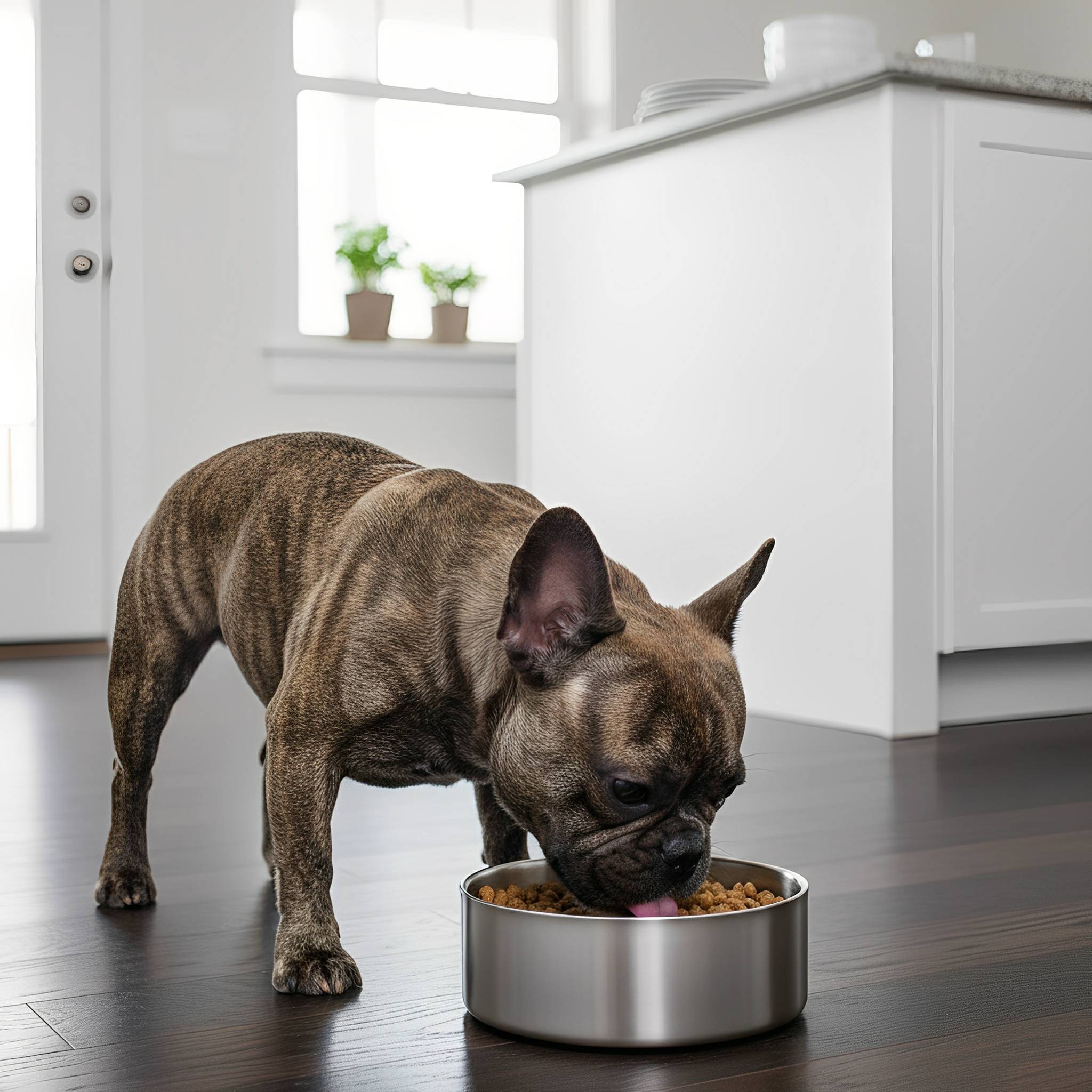 SteadiBowl | RVS Voerbak Hond | Antislip | Voorkom Schuiven | Duurzaam | Makkelijk Schoon te Maken