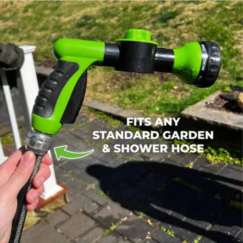 Suds-N-Paws™ Hondenbadtool | Spuitmond met 8 Spraypatronen | Verstelbare Zeepdispenser | Efficiënte Reiniging en Minder Badtijd - Image 8