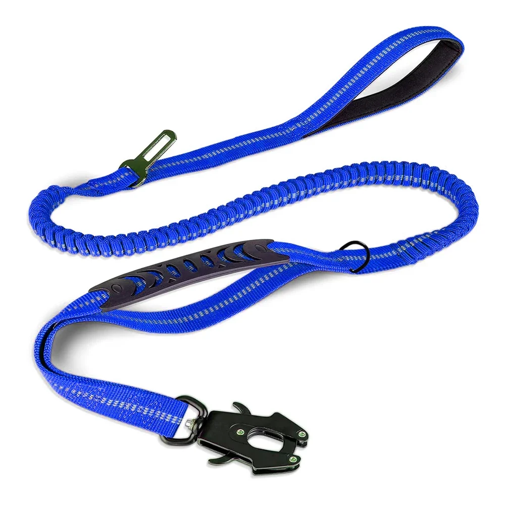 TactiPaw Reflecterende Bungee Riem voor Grote Honden | Schokabsorberend met Quick Release Karabijnhaak en Autogordelbevestiging - Image 13