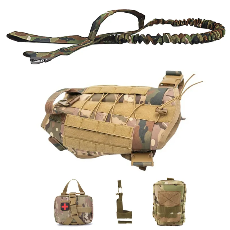 Tactisch Hondentuig met Zakken en Riem voor Training en Buitengebruik - Image 7