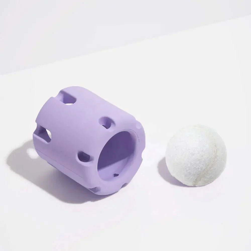 Interactief Apporteer & Kauwspeeltje voor Honden | Duurzaam & Kauwbestendig | Inclusief Tennisbalhouder | Huisdiervriendelijk & Niet-Giftig | Mentale & Fysieke Stimulatie - Image 10