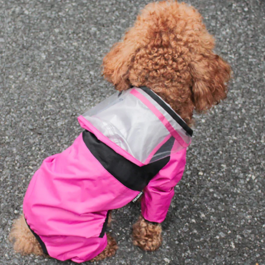 Waterdichte Regenjas voor Honden | Beschikbaar in XS-4XL | Kleuren Groen, Roze en Rood | Ideaal voor Chihuahua, Yorkie en Poedel - Image 7