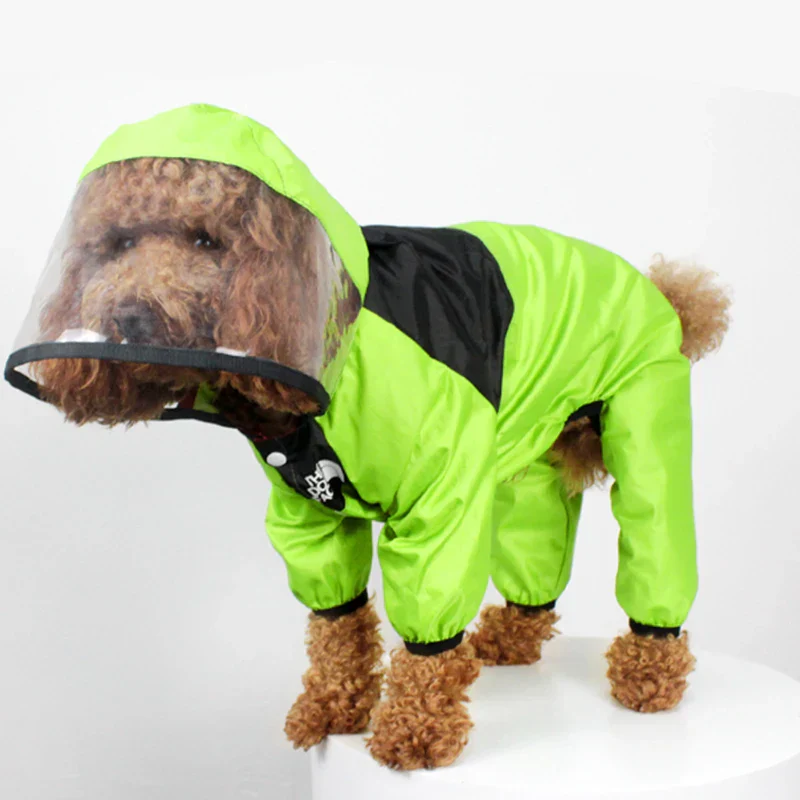 Waterdichte Regenjas voor Honden | Beschikbaar in XS-4XL | Kleuren Groen, Roze en Rood | Ideaal voor Chihuahua, Yorkie en Poedel - Image 8