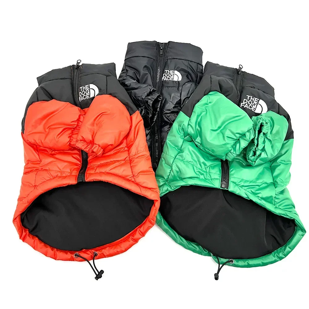 Dog Face Winterjas voor Honden | Water- en Winddicht | Maten S-2XL | Superzacht en Warm | Polyester en Katoen - Image 5
