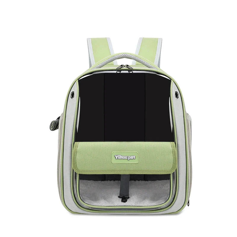 TravelPaws huisdier draagtas | Comfortabele en lichtgewicht draagtas voor katten en kleine honden | Ventilerend gaas | Ergonomische schouderband | Panoramisch zicht voor huisdieren - Image 5