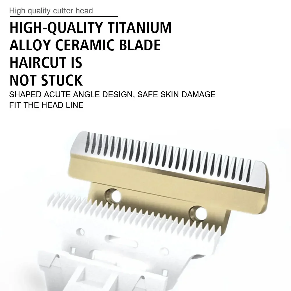 TrimTastisch | Stille Elektrische Verzorgingsset voor Huisdieren met Keramisch-Titanium Snijblad | USB-Oplaadbaar | Inclusief 4 Opzetkammen - Image 4